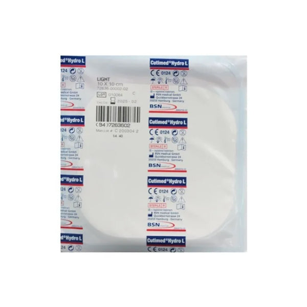 Apósito Hidrocoloide-Cutimed Hydro L 10x10 Caja X 10 Unds