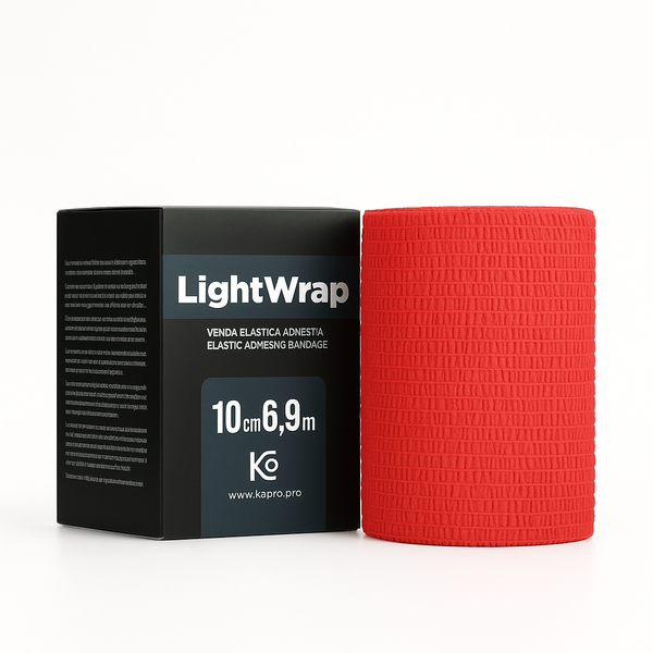 Venda Elástica Adhesiva Lightwrap KP Pro – 10 cm x 6,9 mts