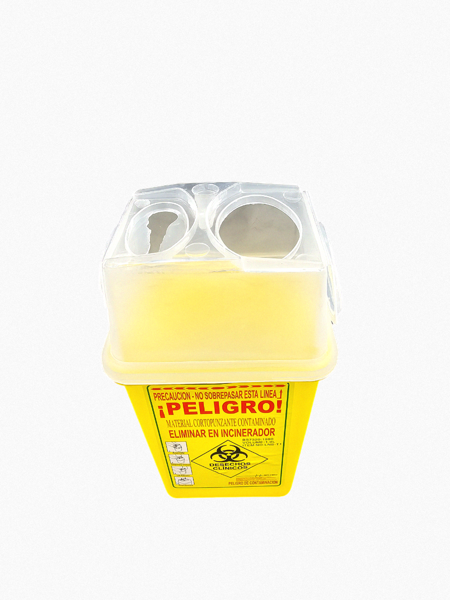 Cajas Plástica Para Desechos Cortopunzante