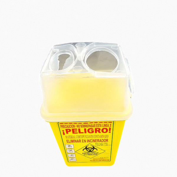 Cajas Plástica Para Desechos Cortopunzante