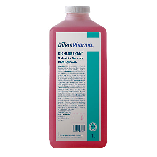 Jabón Antiséptico Dichlorexan Clorhexidina 1 Litro
