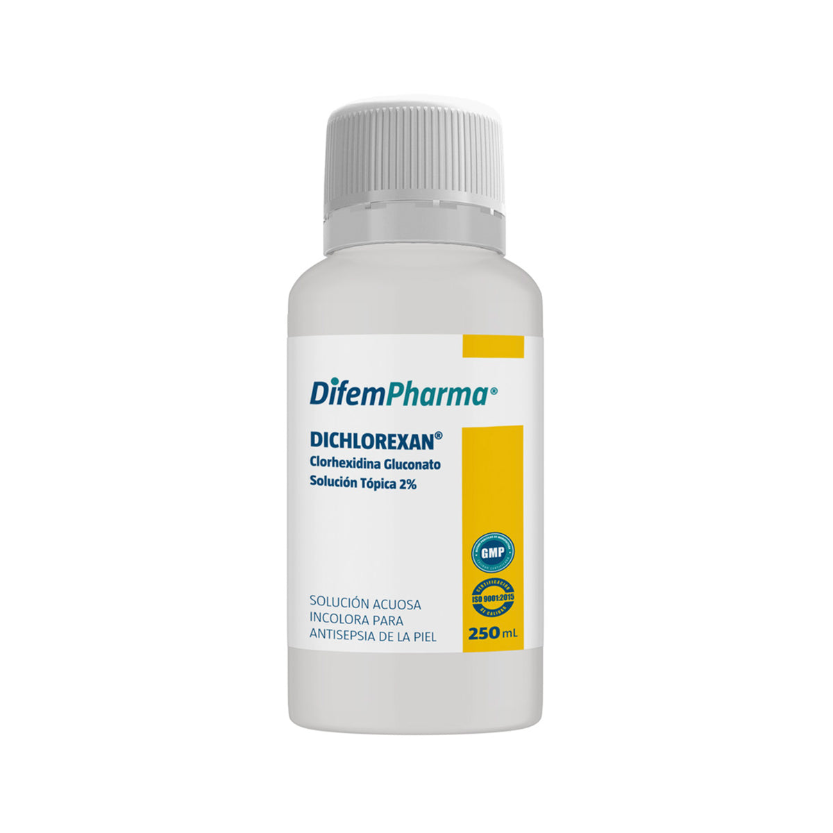 Dichlorexan Solución 2% Incolora 250 ML Solución Tópica