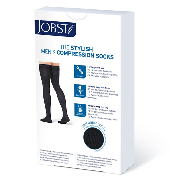 Calcetín Compresivo Jobst For Men 20/30 Rodilla S-m-l-xl