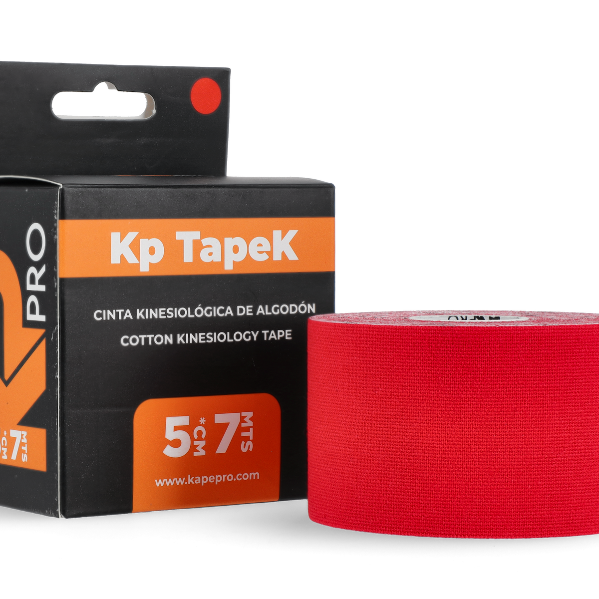 Cinta Kinesiológica KTape KP Pro – 5 cm. x 7 mts. – Algodón y Spandex