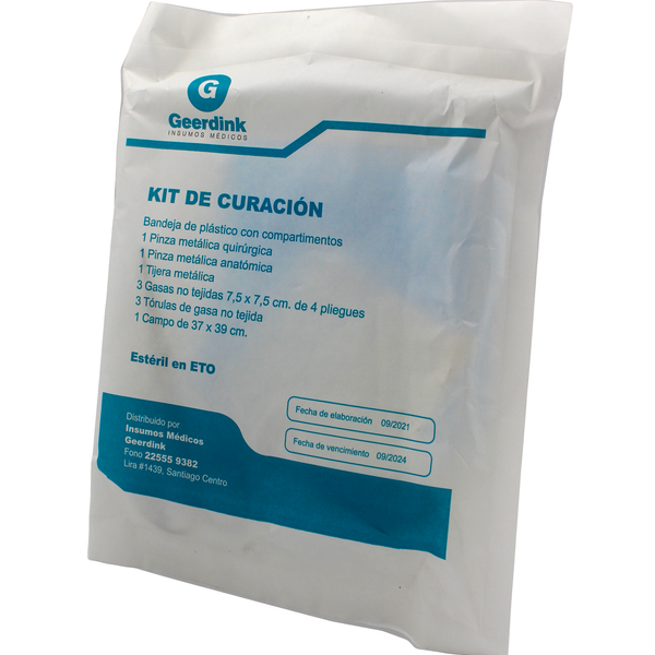 Kit De Curación Estéril Desechable Geerdink