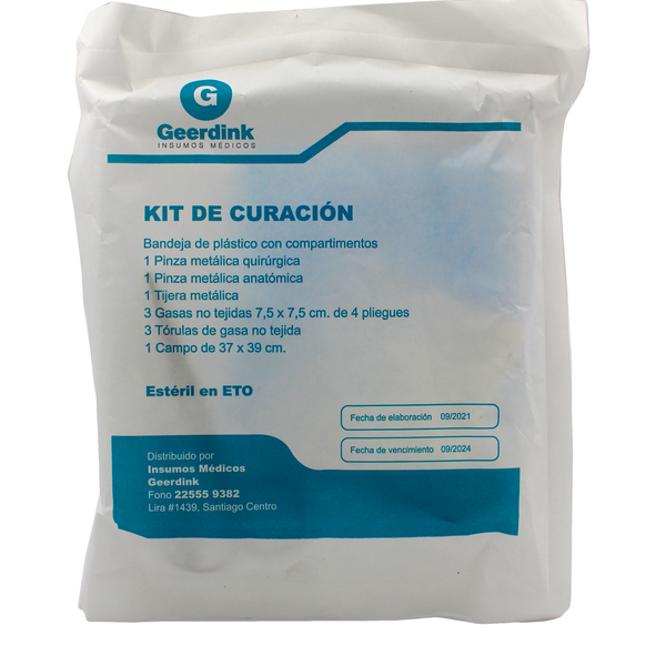 Kit De Curación Estéril Desechable Geerdink