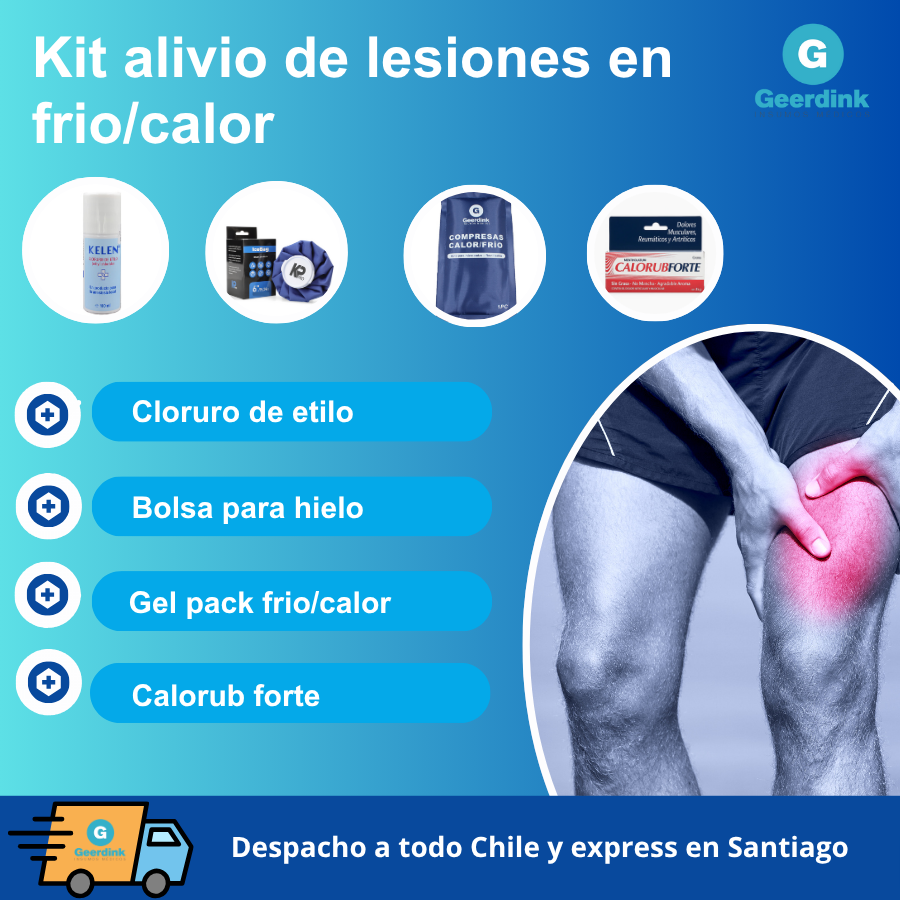 Kit alivio de lesiones en frio/calor