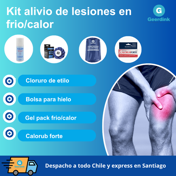 Kit alivio de lesiones en frio/calor