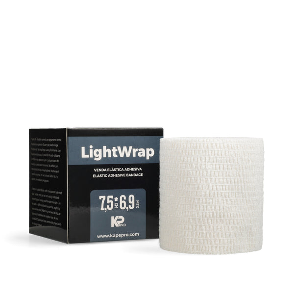 Venda Elástica Adhesiva Lightwrap KP Pro – 7,5 cm x 6,9 mts