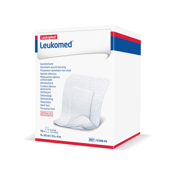 Leukomed STE Apósitos Microporoso C/almohadilla 5x7.2 X 50 Unds.