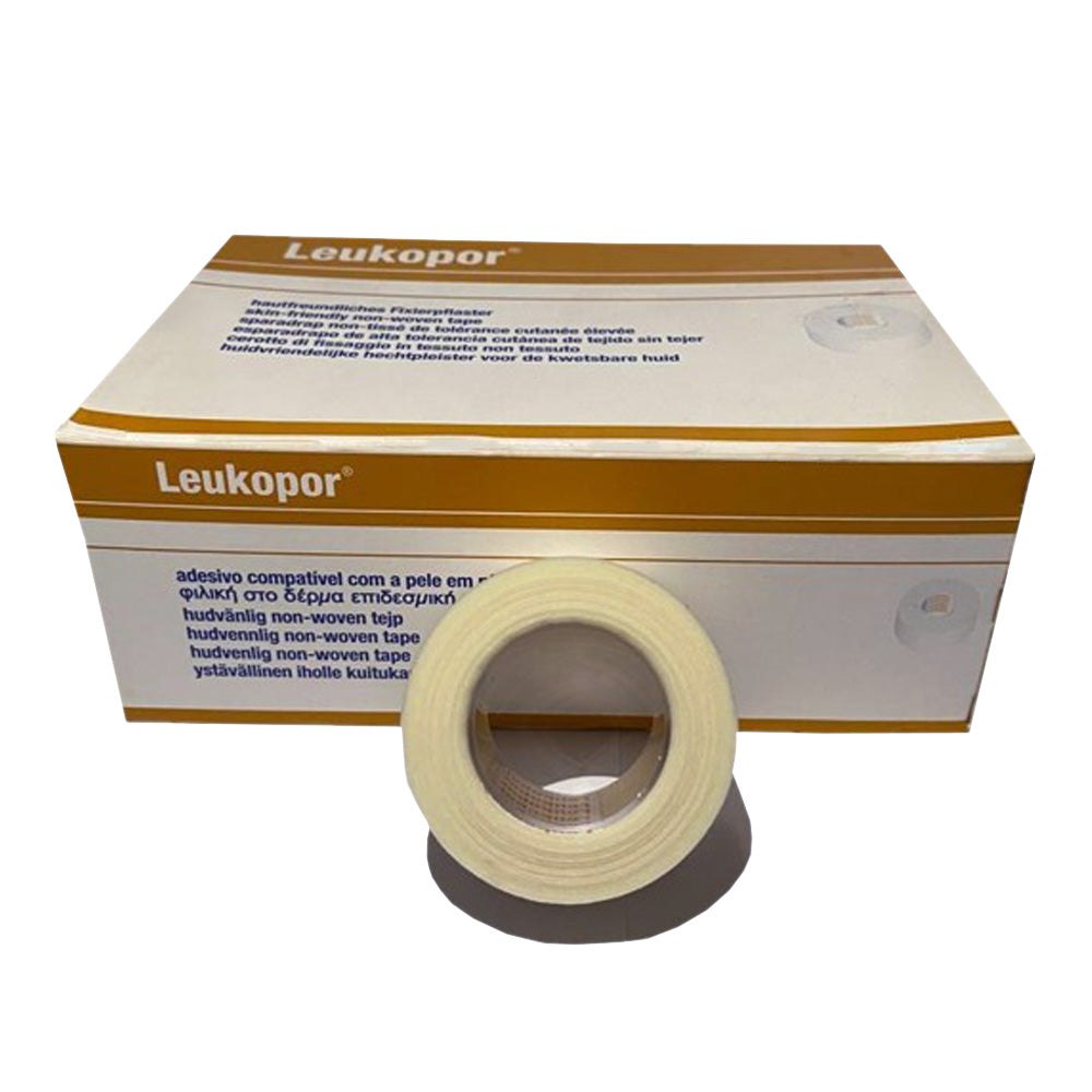 Leukopor 2.5 Cmx 4.5mt. Cinta Quirúrgica De Papel Color Piel