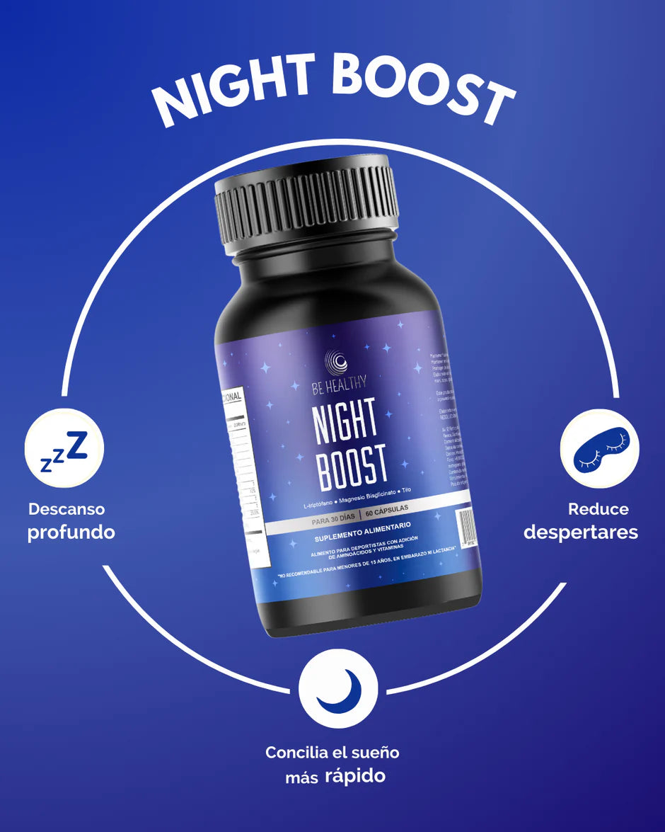 Night Boost- Sueño Reparador 60 Capsulas
