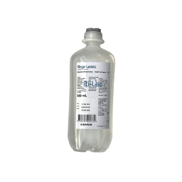 SUERO RINGER LACTATO 500 ML