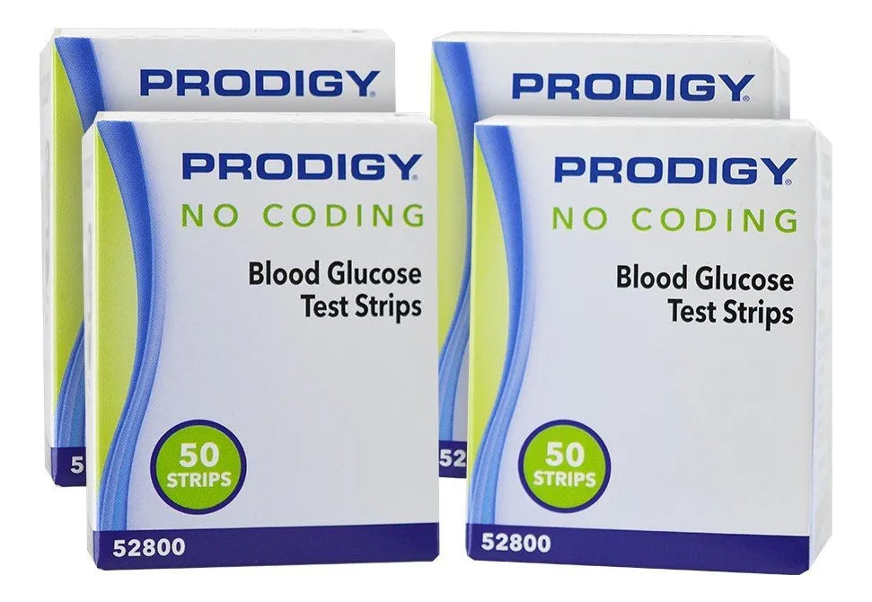 Tiras reactivas Prodigy pack x 200 Un.