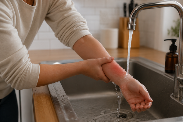 Quemaduras en casa: qué hacer en los primeros 10 minutos