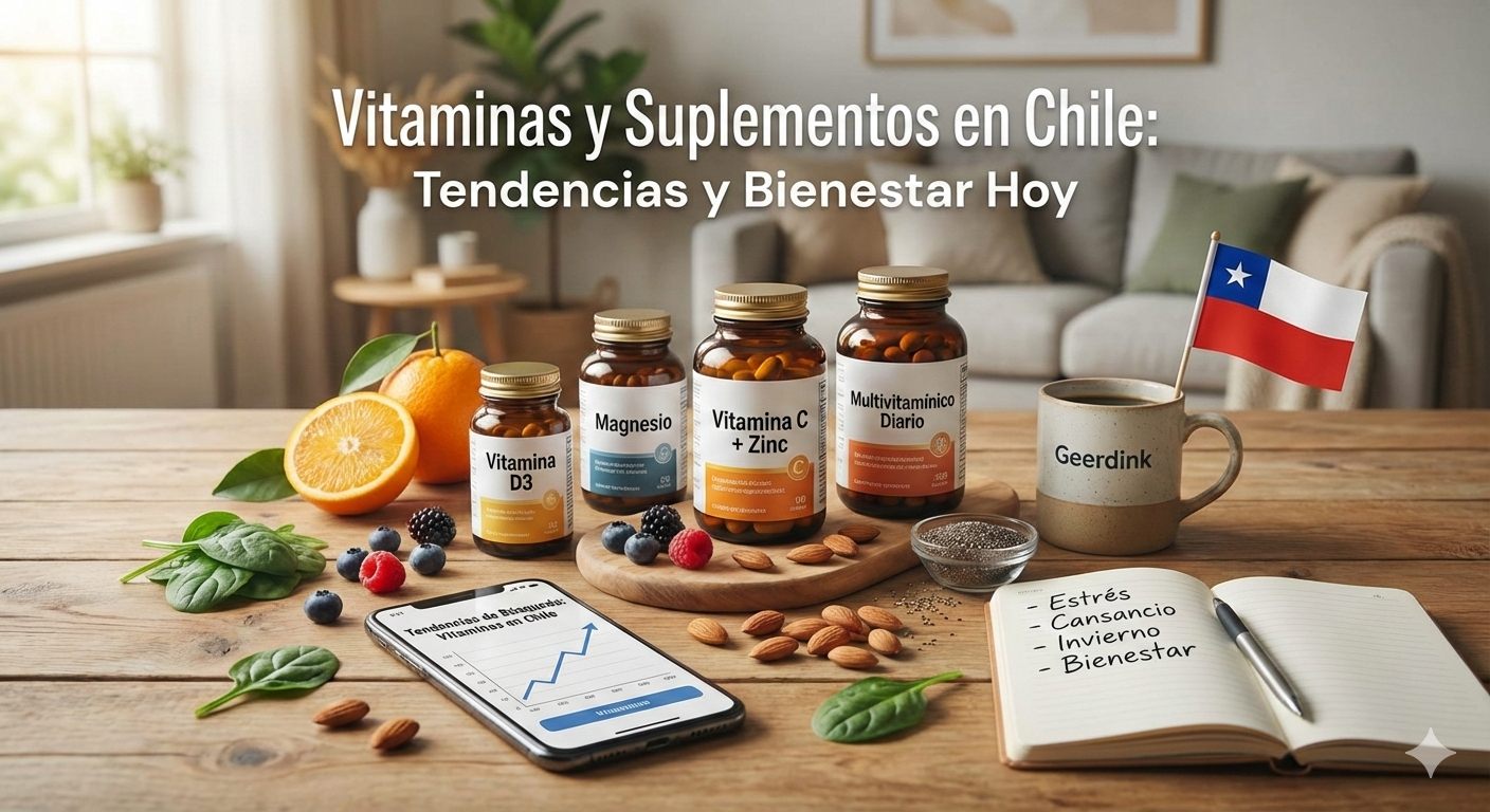 Mejores vitaminas y suplementos en Chile: cuáles se consumen más y por qué son importantes hoy