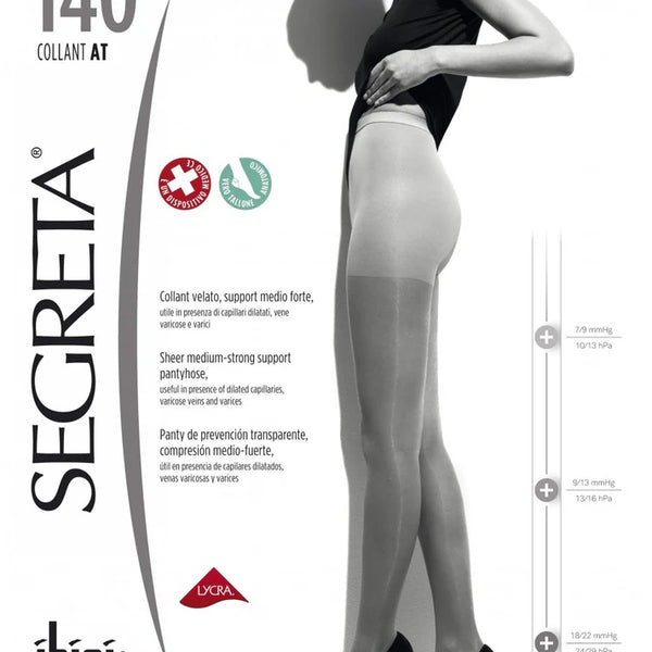 Panty Ibici Segreta 140 Compresión - 18/22 Mmhg