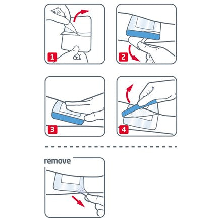Leukomed Sorbact STE 8 x 10 cm x 10 Unidades – Apósito Estéril Antimicrobiano para Heridas