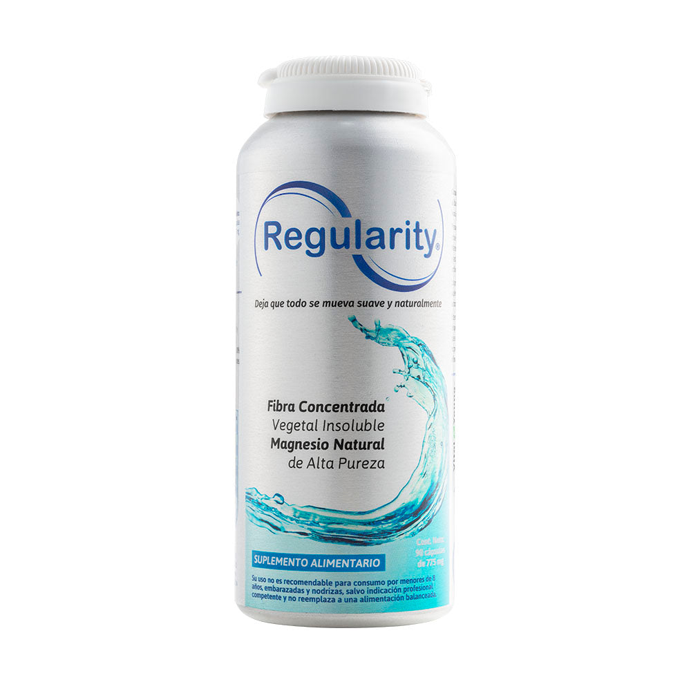 Regularity Fibra Vegetal con Magnesio Natural – Apoyo para la Regularidad Intestinal | 90 Cápsulas