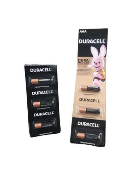 Pack 12 Pila AAA Duracell Alcalina (Triple A)