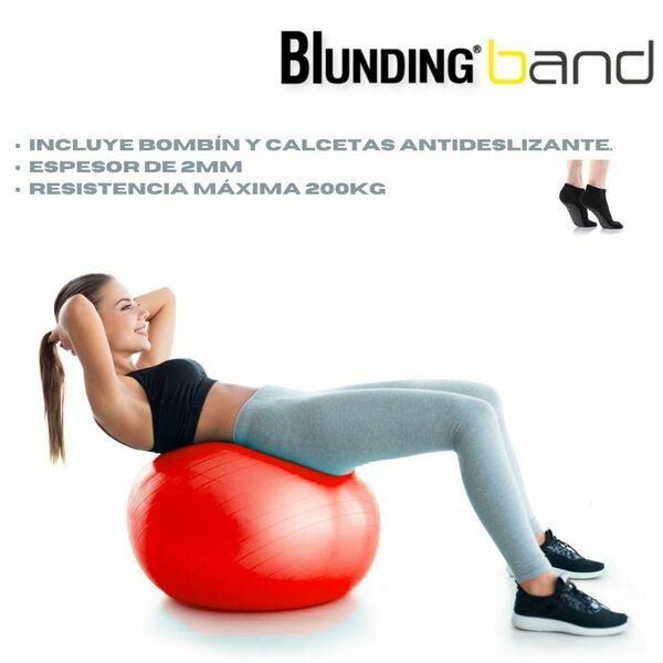 Balón de Ejercicio con Bombín Blunding