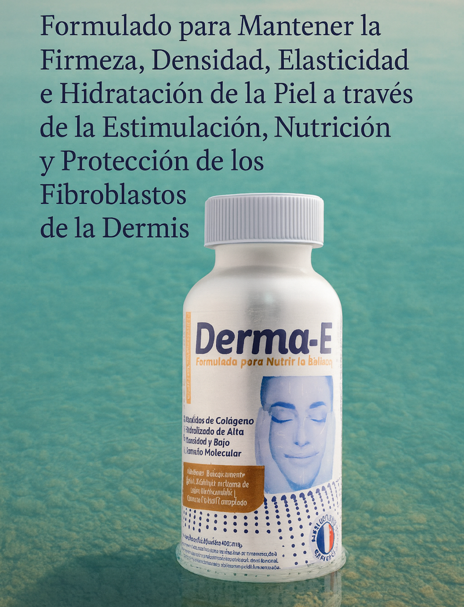 Derma-E Colágeno Hidrolizado 2.000 Da + Vitamina C, E, Biotina y Calcio – 90 Cápsulas