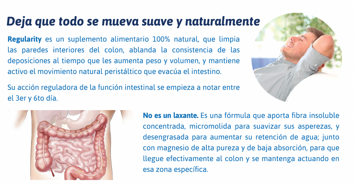 Regularity Fibra Vegetal con Magnesio Natural – Apoyo para la Regularidad Intestinal | 90 Cápsulas