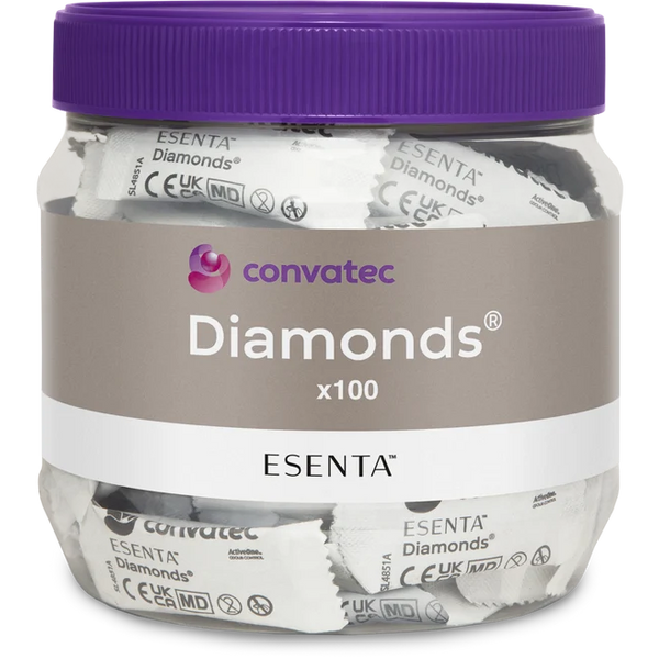 Sachets Gelificantes Antiolor Esenta Diamonds Frasco x 100 Convatec