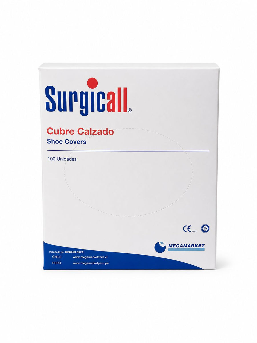 Cubre Calzado Con Elástico y Planta Antideslizante. x 100 Unidades