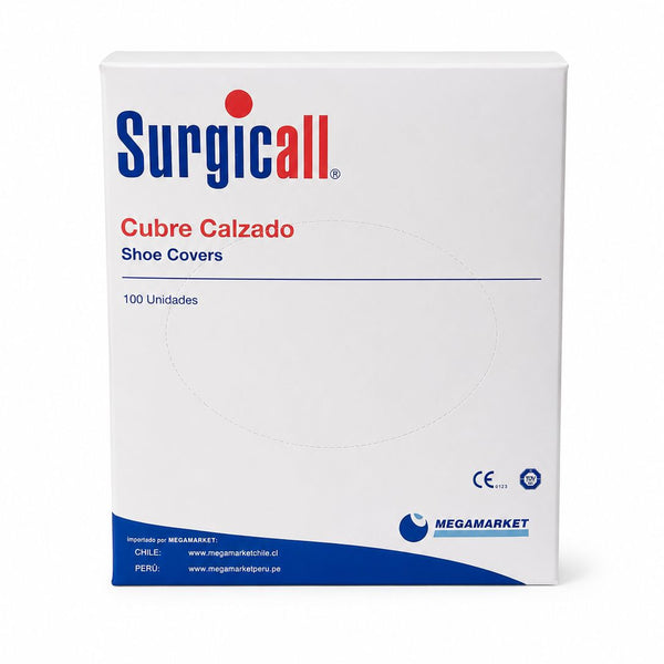 Cubre Calzado Con Elástico y Planta Antideslizante. x 100 Unidades