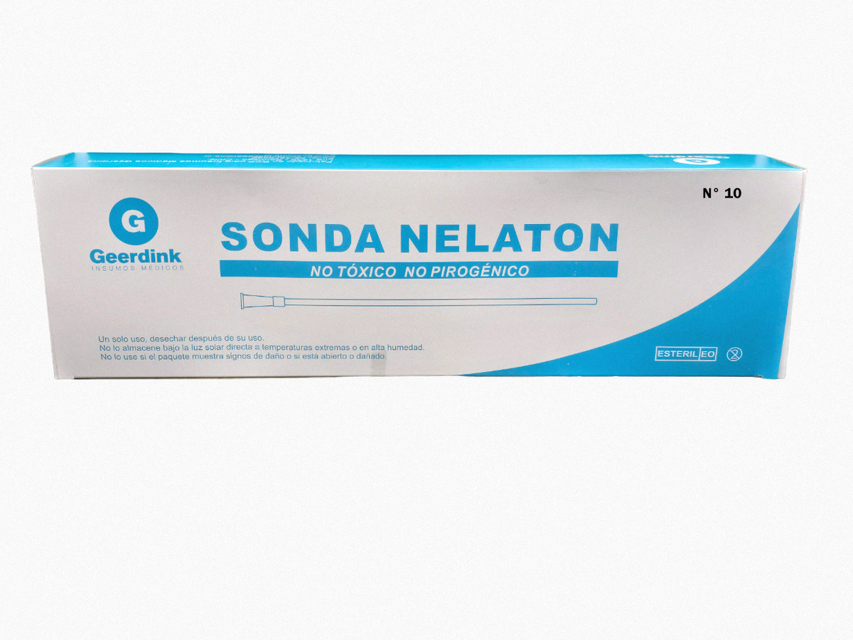 Sondas Nelaton Geerdink 40cm Pack 100 Un.