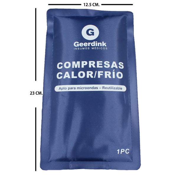 Gelpack Frio-Calor Para Golpes Y Lesiones 250 Gr Caja Madre x 50 Unidades.