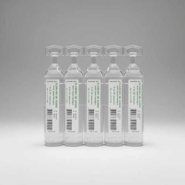 SUERO FISIOLOGICO - CLORURO DE SODIO 0,9% - 10 ML