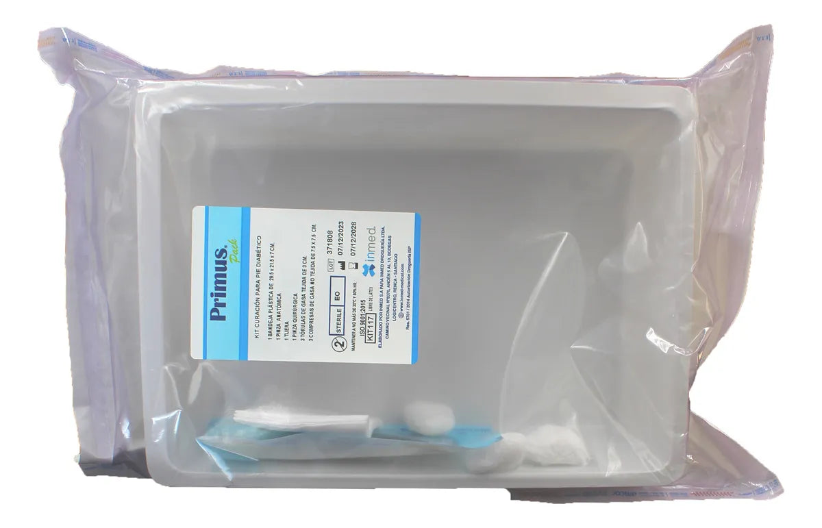 Kit De Curación Para Pie Diabético Desechable Estéril