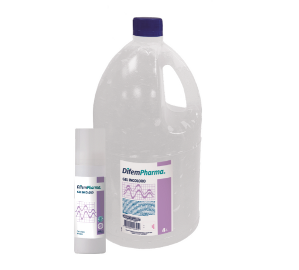 Gel Conductor Incoloro, Bidon 4lt + Disp. 250cc Difem.