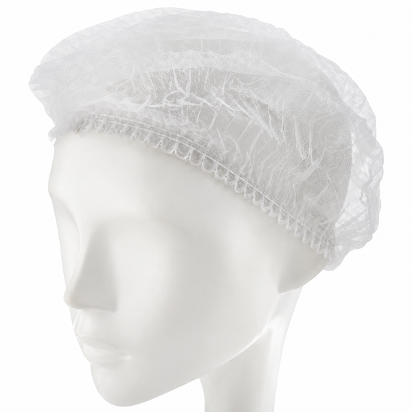 Gorro Clip Blanco N-W Doble Elasticado X100 Un.
