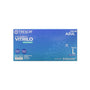 Guante Vitrilo Color Azul Tresor Grado Medico Tallas S-M-L