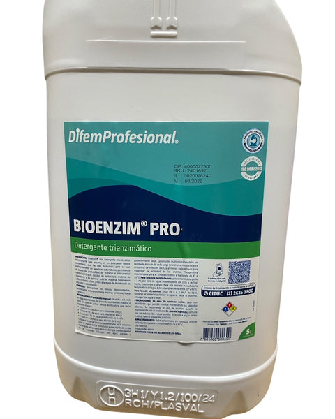 Detergente Trienzimatico Bioenzim Pro 5 Litros Difem