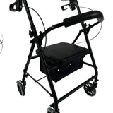 Andador Rollator Yuwell 4 Ruedas Negro