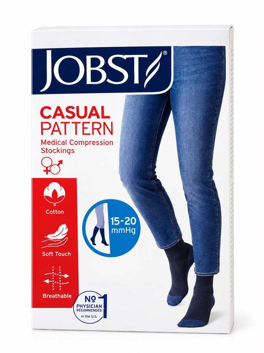 Jobst Calcetin Casual Pattern Rodilla 15/20