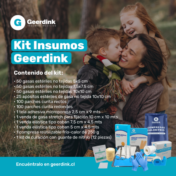 Kit Geerdink para botiquín de 392 Piezas con despacho GRATIS
