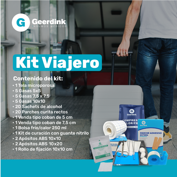 Kit/Botiquín Viajero Geerdink 75 Piezas