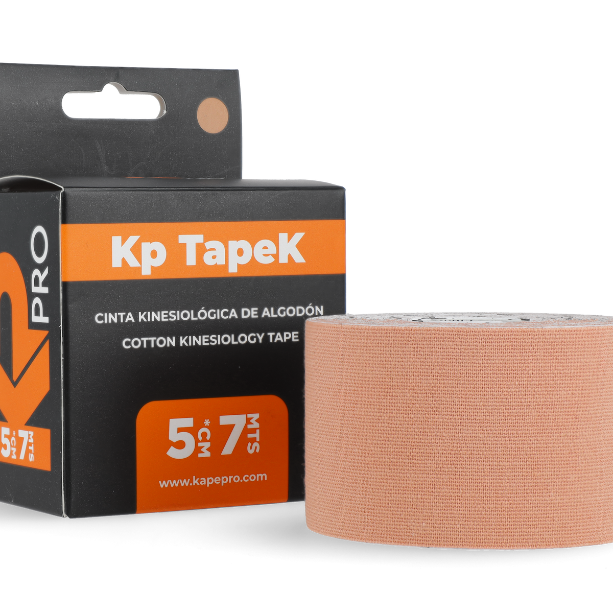 Cinta Kinesiológica KTape KP Pro – 5 cm. x 7 mts. – Algodón y Spandex