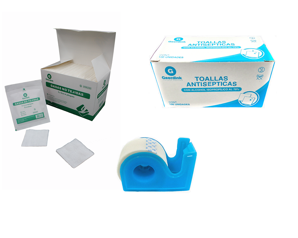 Kit básico para heridas Geerdink