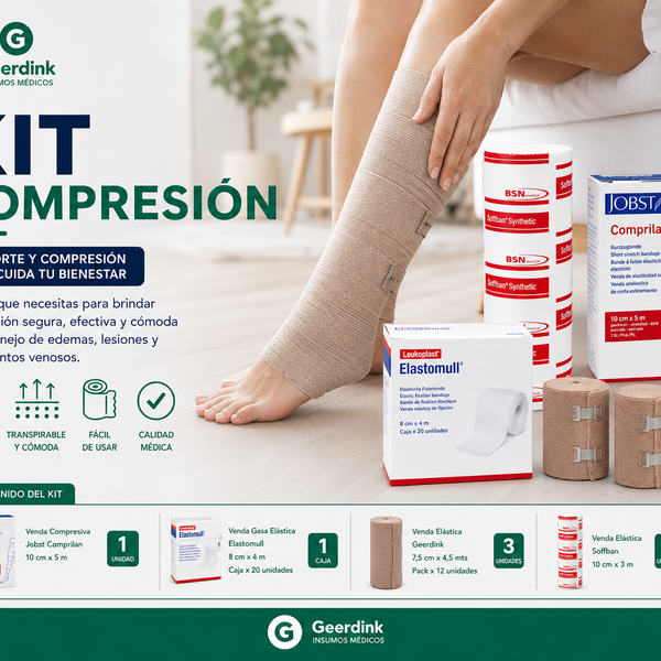 Kit de Compresión Multicapa – Terapia Compresiva Completa