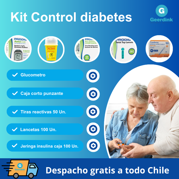Kit Control Diabetes envío GRATIS A TODO CHILE.