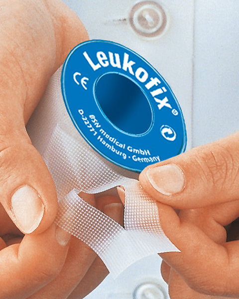 Leukofix 5 Cm. X 9.2 Mts. Cinta Quirúrgica Transparente