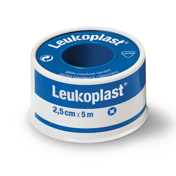 Leukoplast 2,5cm X 5m Blanca Cinta Adhesiva Quirúrgica