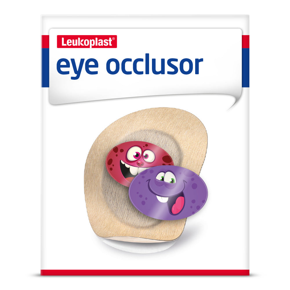 Parches Oculares Leukoplast 4.7 X 6.7 Cm. Caja X 30 Unidades