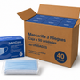 Mascarilla 3 pliegues caja 50 Un.  Pack x 40 cajas. MAYORISTA